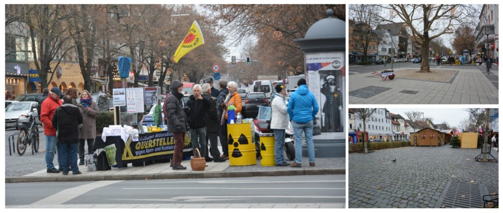 Mahnwache zum achtjährigen Bestehen von Querstellen