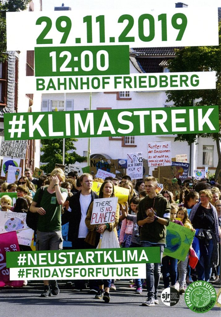 Klimastreik 29. November 2019 Friedberg