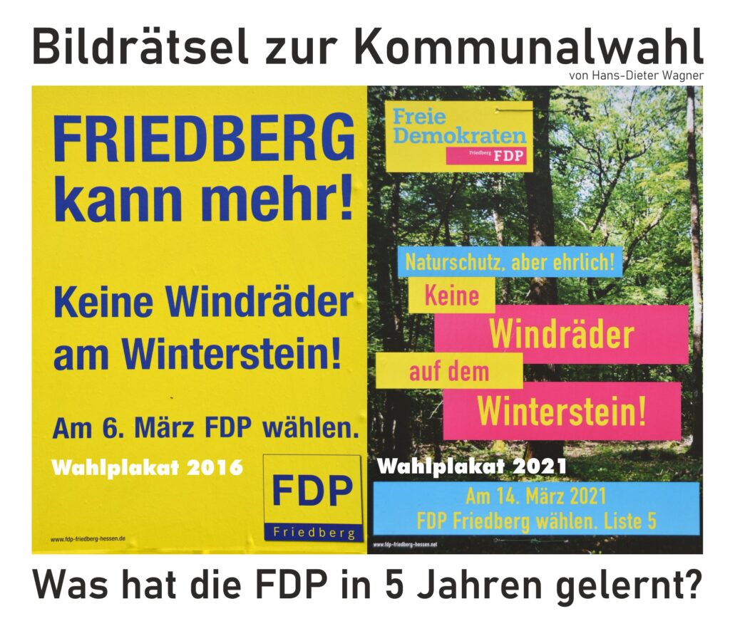 Vergleich der FDP-Wahlplakate von 2016 und 2021